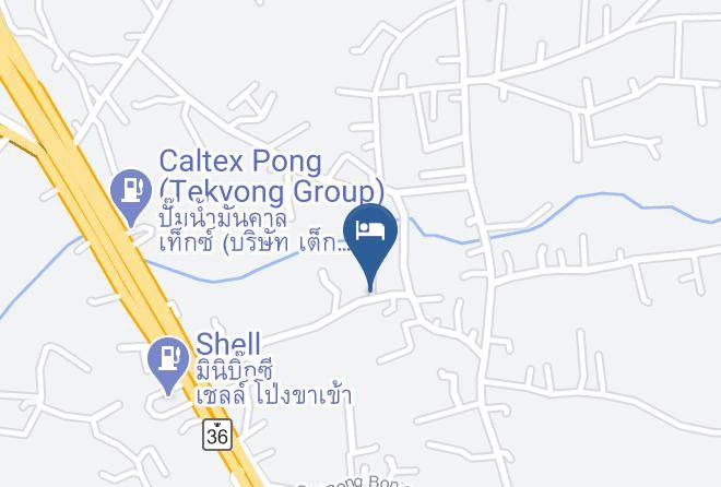 Amphoe Bang Lamung - Golden Hut Resort Maps