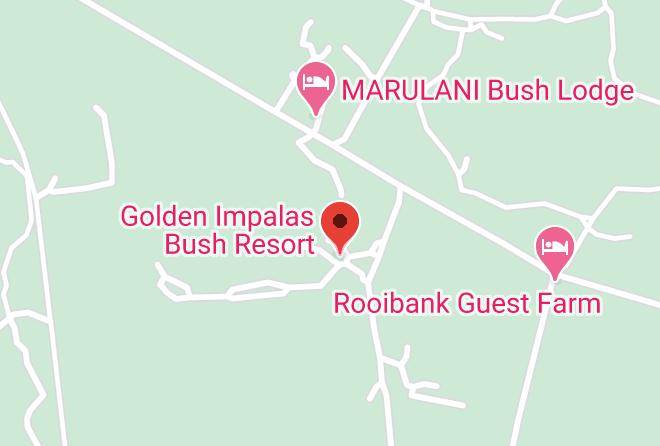 City Of Tshwane - Golden Impalas Bush Resort Maps