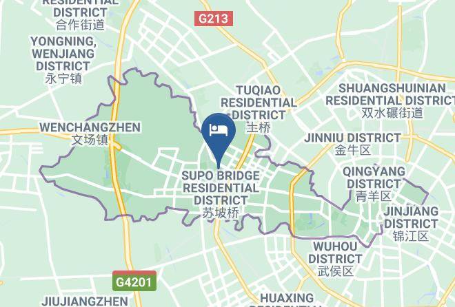 Chengdu - Golden Jazzy Hotel Maps