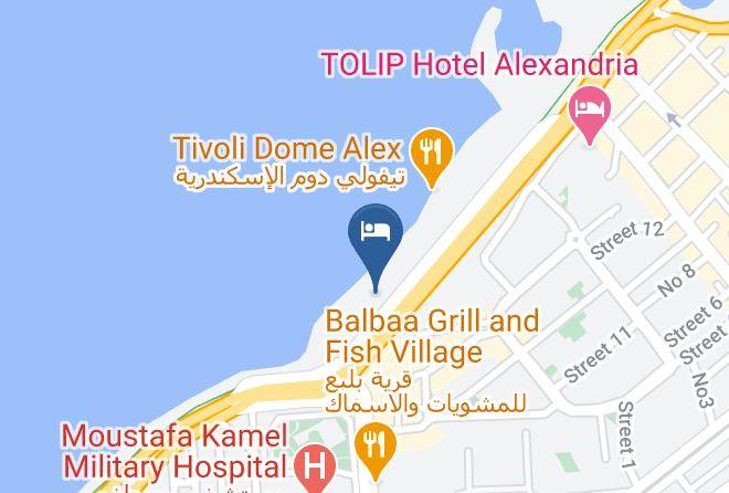 Alexandria - Golden Jewel Beach & Hotel Maps
