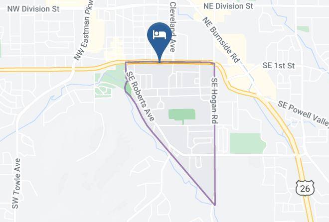 Multnomah - Golden Knight Motel Maps