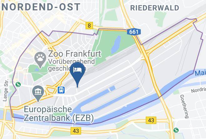 Frankfurt Am Main - Plaza Hotel & Living Frankfurt Maps