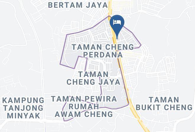 Melaka Tengah - Golden Leaves Hotel Malacca Maps