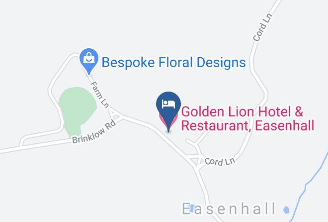 Warks - Golden Lion Hotel & Restaurant Easenhall Maps