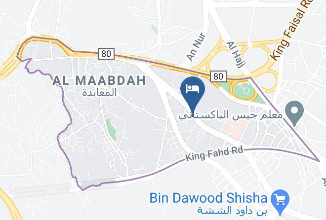 Mecca - Golden Manafea Hotel Maps