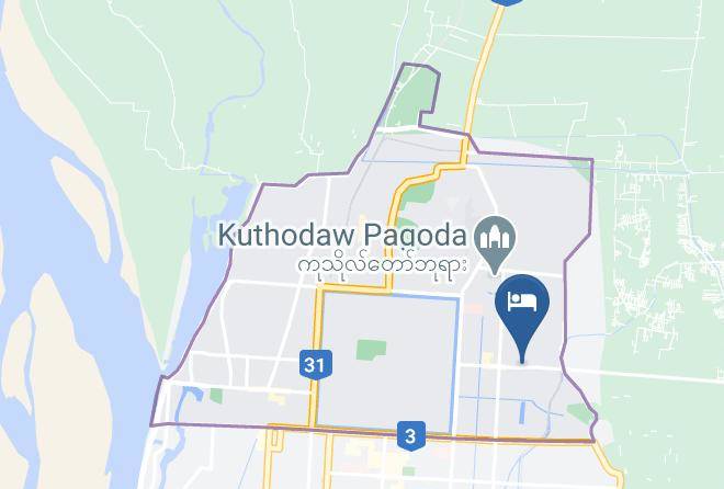 Aungmyetharzan - Golden Mandalay Hotel Maps