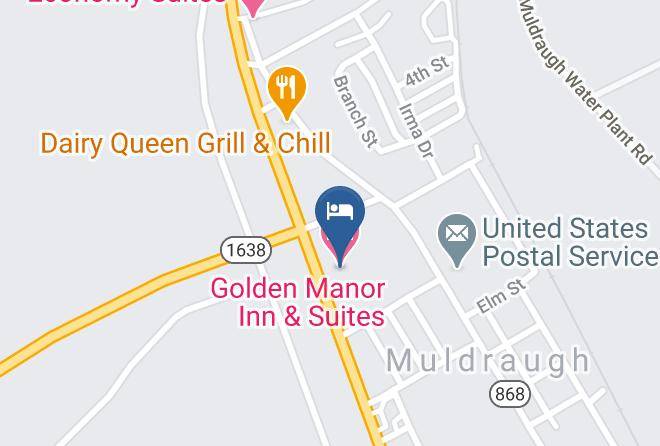 Meade - Golden Manor Inn & Suites Maps