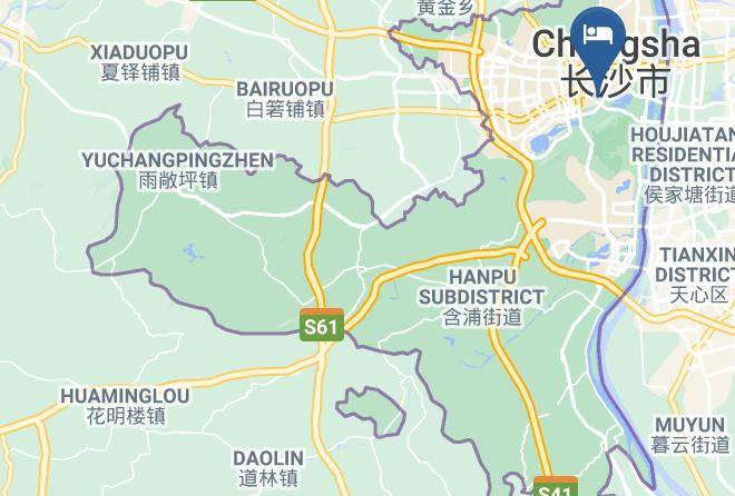 Changsha - Golden Maple Hotel Maps