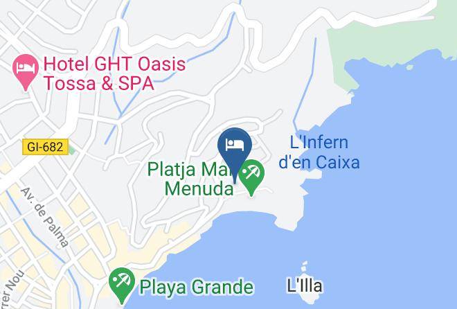 Girona - Golden Mar Menuda Maps