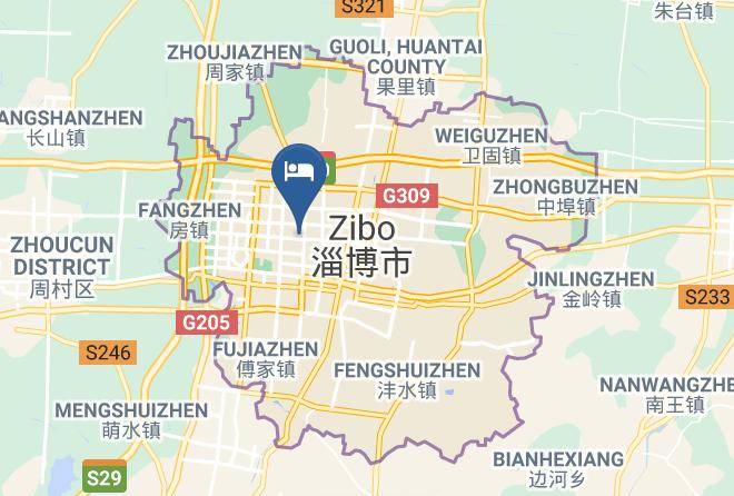 Zibo - Golden Melody Hotel Maps