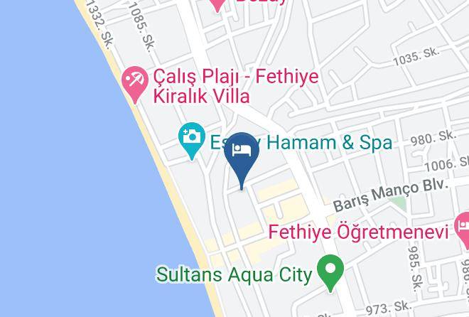 Fethiye - Golden Moon Hotel Maps