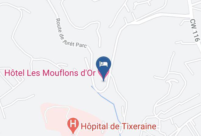 Algiers - Hotel Les Mouflons D'or Maps