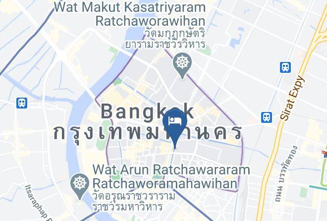 Phra Nakhon - Golden Mountain Bangkok Maps