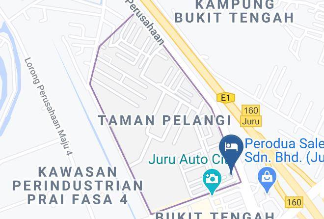 Perai - Golden Nasmir Hotel Maps