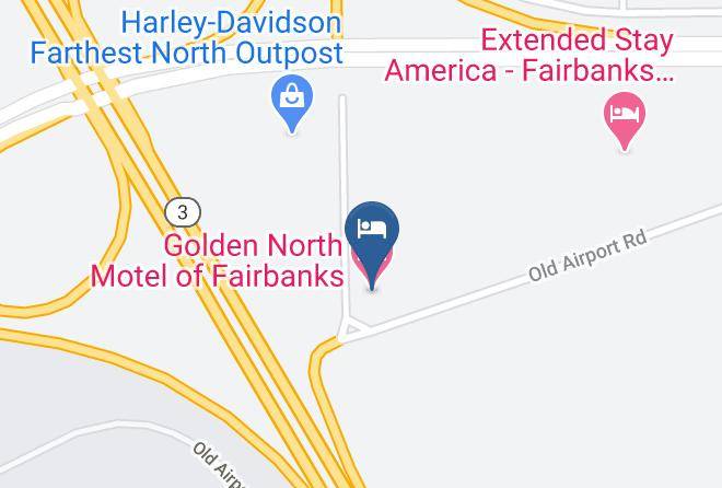 Fairbanks North Star Borough - Golden North Motel Of Fairbanks Maps