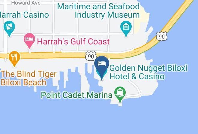 Harrison - Golden Nugget Biloxi Hotel & Casino Maps