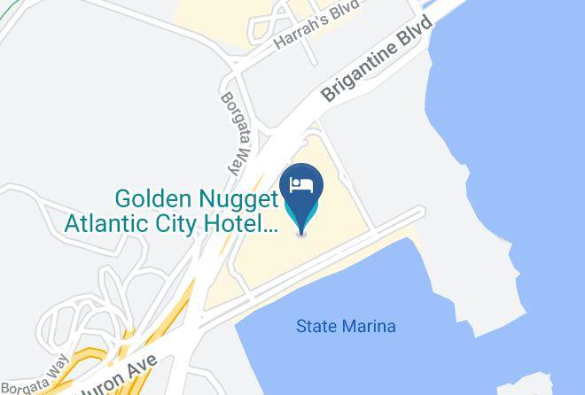 Atlantic - Golden Nugget Atlantic City Hotel Casino & Marina Maps
