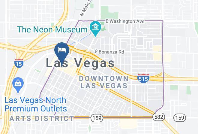 Clark - Golden Nugget Las Vegas Hotel & Casino Maps