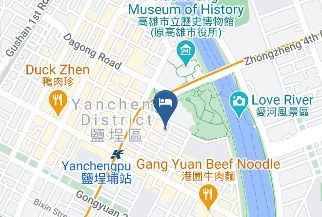 Yancheng District New Yancheng Shopping Street - Golden Pacific Hotel Maps