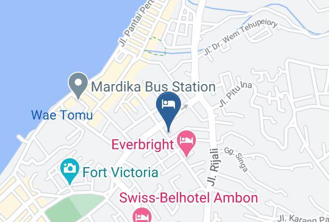 Ambon - Golden Palace Hotel Maps