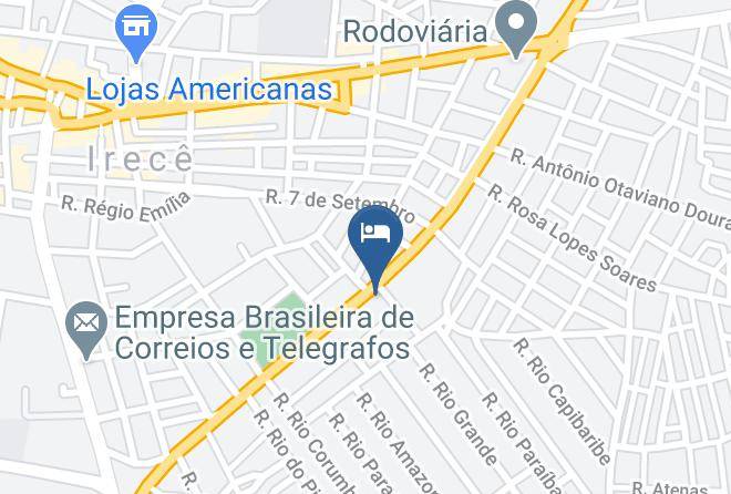 Irece - Golden Palace Hotel E Restaurante Maps