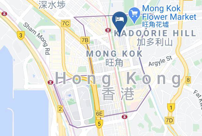 Kowloon - Garden Hotel Maps