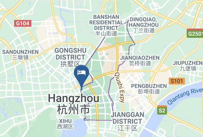 Hangzhou - Golden Palace Hotel Wuxi Maps