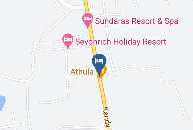 Kandy - Golden Palace Restaurant Maps