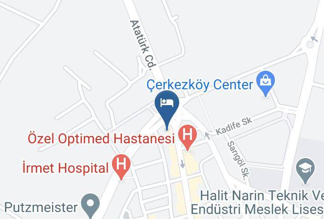 Cerkezkoy - Golden Palas Hotel Cerkezkoy Maps