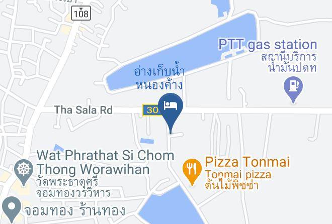 Amphoe Chom Thong - Golden Palm Resort Maps