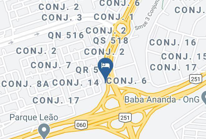 Brasilia - Golden Park Hotel Maps