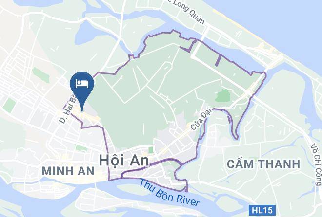 Golden Pearl Hoi An Hotel Map