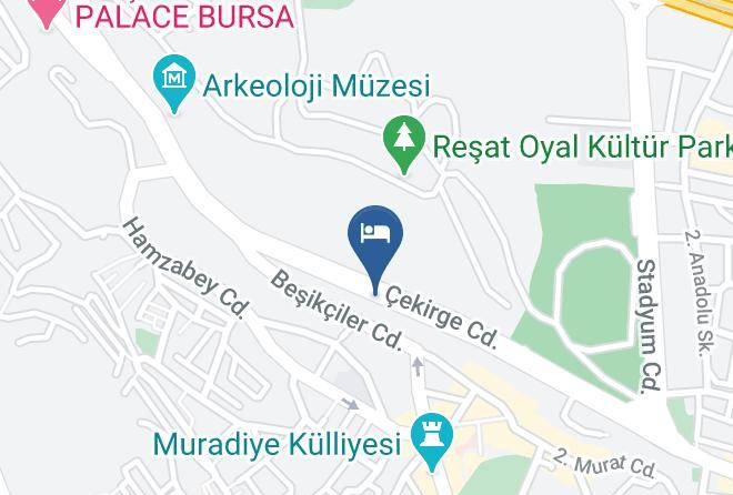 Osmangazi - Golden Pearl Butik Hotel Maps