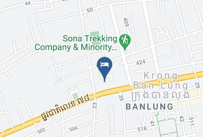 Ban Lung Town - Golden Pearl Hotel Maps