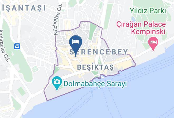 Besiktas - Hotel Golden Pen Maps