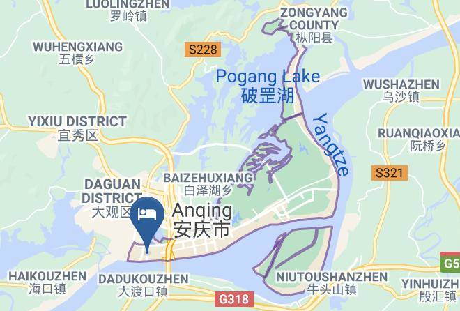Anqing - Golden Phoenix Hotel Maps