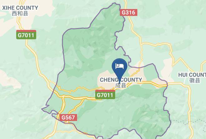 Longnan - Golden Phoenix Hotel Maps