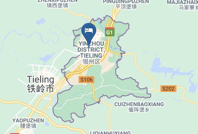 Tieling - Golden Phoenix Hotel Maps