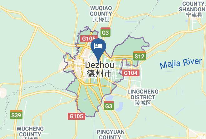 Dezhou - Golden Phoenix Restaurant Maps