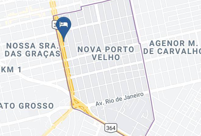 Porto Velho - Golden Plaza Hotel Maps