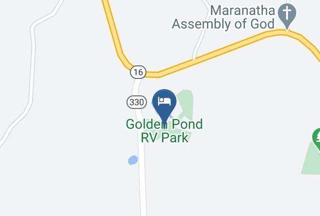 Van Buren - Golden Pond Rv Park Maps