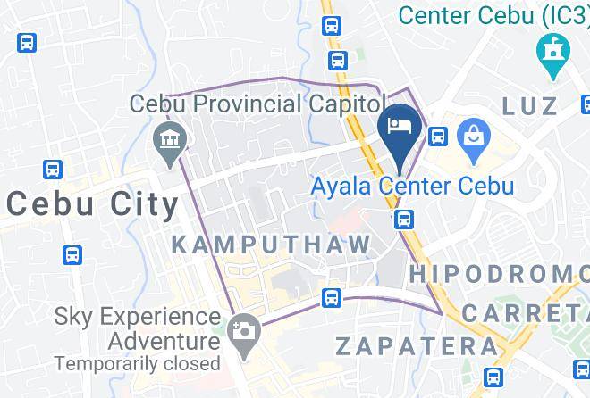 Cebu - Golden Prince Hotel And Suites Maps