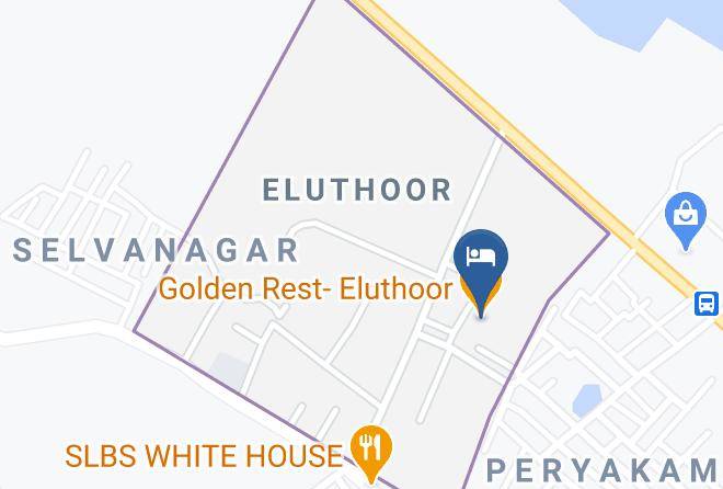 Jaffna - Golden Rest Eluthoor Maps