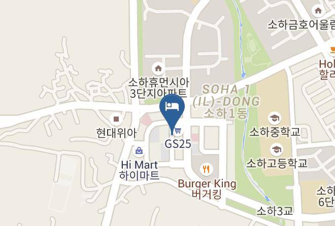 Gwangmyeongsi - Golden River Hotel Maps