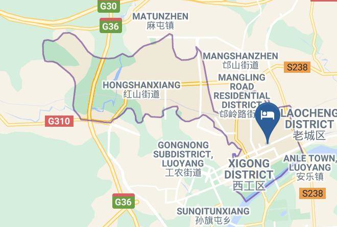 Luoyang - Golden River View Hotel Maps