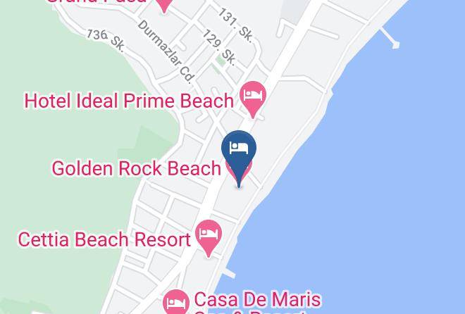 Marmaris - Golden Rock Beach Hotel Maps