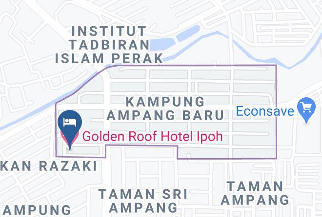 Kinta District - Golden Roof Hotel Ipoh Maps