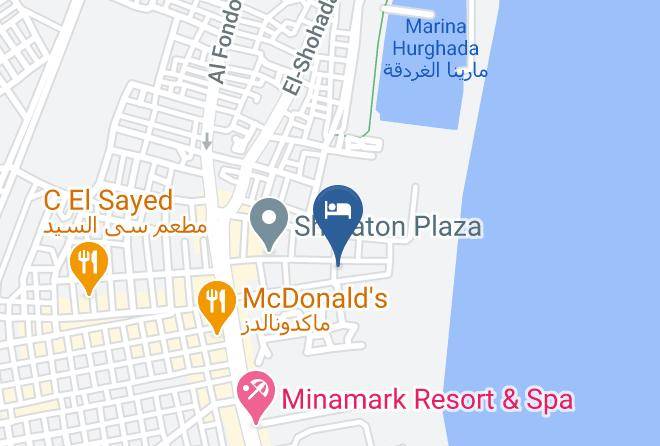 Hurghada - Golden Rose Hotel Maps