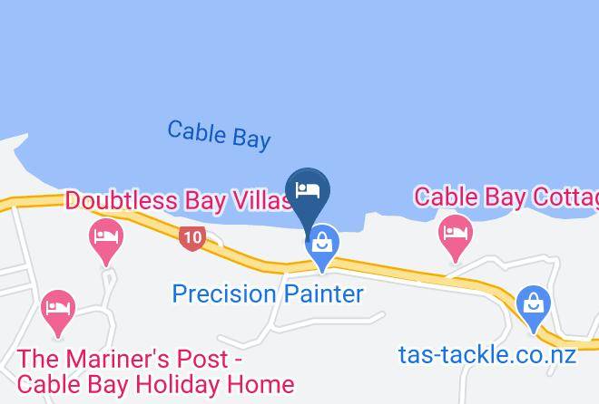 Far North - Golden Sand Beach Front Accommodation Maps