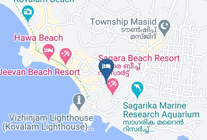 Neyyattinkara - Golden Sands Beach Resort Maps